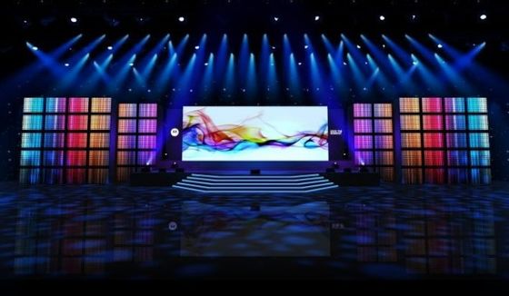 Módulo de Tela LED Colorida Interna P3.91mm para Aluguel, Palco de Casamento, Tela de LED 16Scan