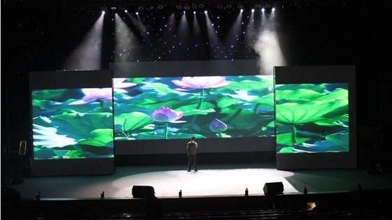 A matriz das fases do concerto conduziu o módulo conduzido alugado RGB da exposição do módulo P3.91mm da tela