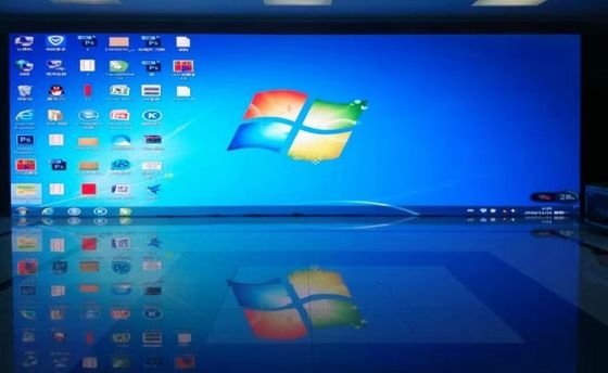 7680HZ P4.81mm Modulo de Ecrã Eletrônico LED 1R1G1B Digital Led Billboard