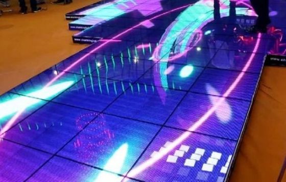 LONGDA Durável P2.976 Painéis de Piso de Dança LED Display Module SMD1415 Para Sala de Exposições