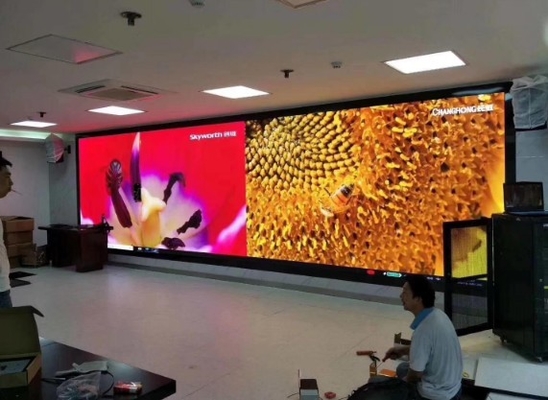 Exposição de diodo emissor de luz video da parede AC110V RGB do diodo emissor de luz da fase de Longda SMD1515