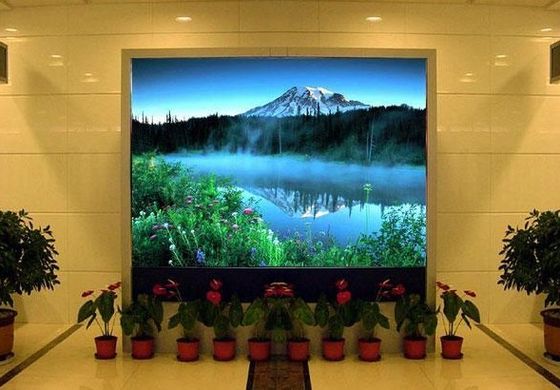 Armário de exibição LED de publicidade personalizada P5 LED TV Panel Screen Video Wall