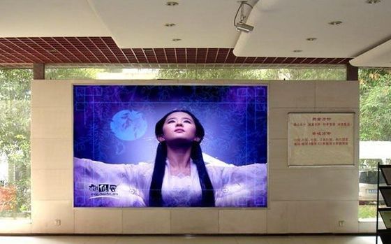 Armário de exibição LED de publicidade personalizada P5 LED TV Panel Screen Video Wall