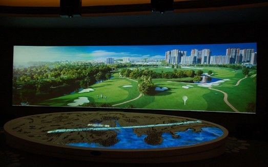 Longda RGB3IN1 Display Led de Pitch Pequeno Ultrafinho P0.9 P1.25 P1.5 P1.8 Excelente Efeito Visual