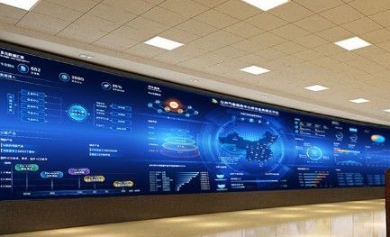 Tela de exposição 480 x 480mm do cartaz do diodo emissor de luz de P1.875 Smart 80W/M2 do alumínio de fundição