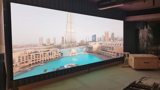 P1.86 LED de Pixel Pequeno Espessura Leve Gabinete LED Aplicação para Exibição de Museu