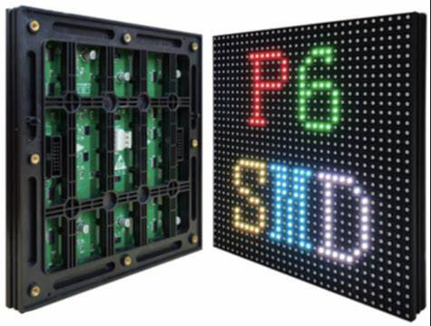 32x32 Dots Full Color Waterproof Outdoor conduziu o FCC da tela de exposição P6 IP65