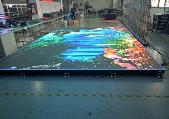 Os bens 0.5*0.5m do FCC conduziram a luz de Dance Floor acima do aluguer para o casamento P4.81mm