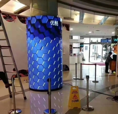 exposição conduzida dobrável flexível 1200Hz do módulo P4 do diodo emissor de luz de 240 * de 120mm