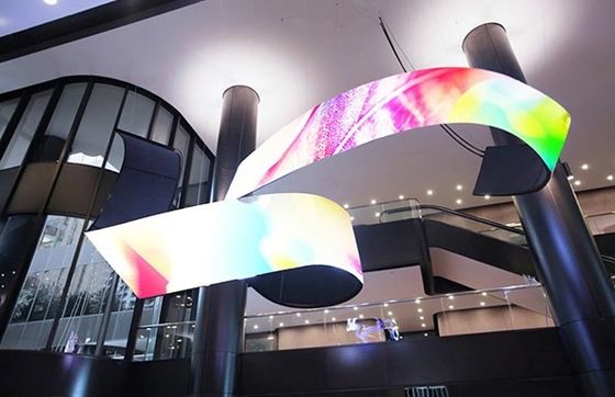 Módulo Flexível Longda P4 Módulo de LED Flexível Tela de Vídeo LED Publicitária Módulo de Tela de LED
