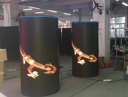 Módulo video conduzido flexível fino da parede da tela de exposição PH2.5mm de Longda Meanwell