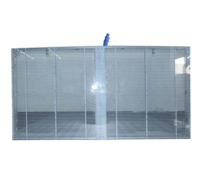 A tela conduzida de vidro transparente HD de P3.91mm 1R1G1B conduziu Mesh Video Wall ISO9001