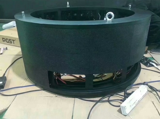 Do módulo flexível do diodo emissor de luz de P4 RGB IP43 distorção completa da cor 700cd/M2 anti