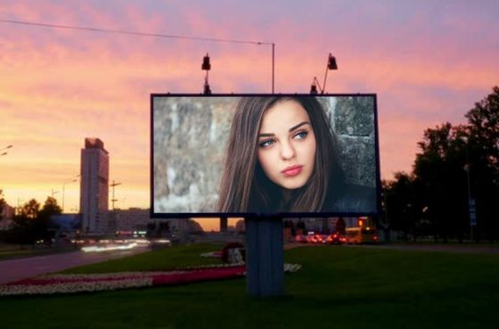 Paredes de vídeo LED para exterior P3.91 para outdoor digital de publicidade 500*1000mm Série Exterior