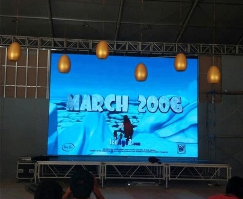 Gray Small Pixel Led Display alto com sistema de Novastar Contorl