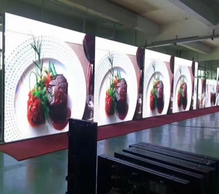 O passo pequeno do pixel P1.875 conduziu a exposição AC110V a 240V para a animação
