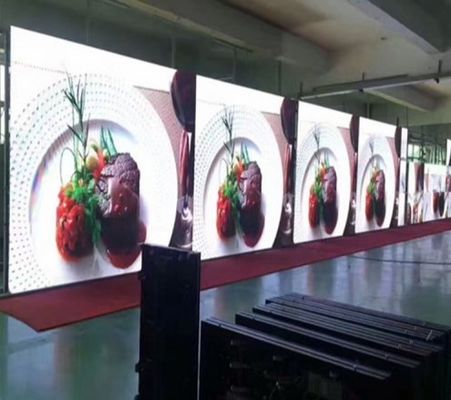 P1.875 Pequeno Pixel Pitch LED Display Ultra-fina 600 * 337,5mm Gabinete para animação