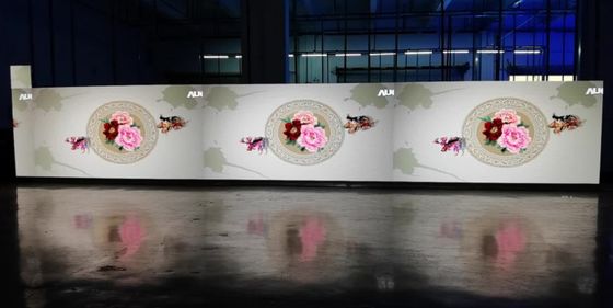 Muralhas de vídeo LED externas P2.6 P2.97 P3.91 Teatro de fundo de palco LED 16bits 3840hz IP65
