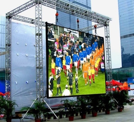 Painel de parede alugado video exterior 3mm da exposição de diodo emissor de luz para o shopping