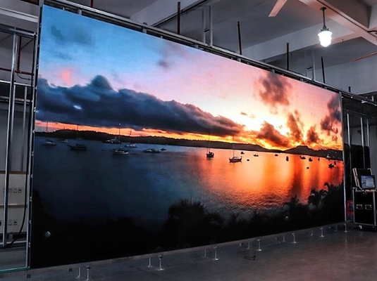 Ângulo de visão largo da tela video interna pequena do diodo emissor de luz da cor completa de exposição de diodo emissor de luz do pixel P2.5