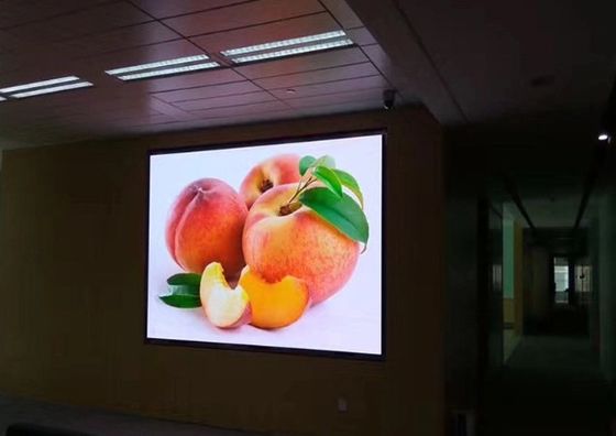 Publicidade P3.076 Display LED a cores inteiras de alumínio de fundição a moagem