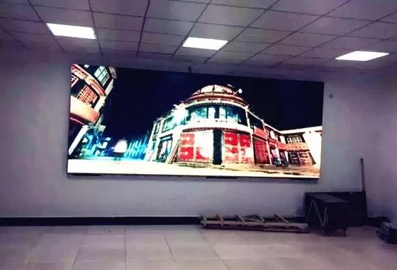 Publicidade P3.076 Display LED a cores inteiras de alumínio de fundição a moagem