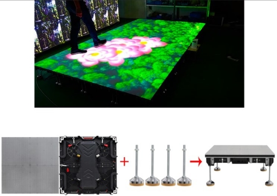 IP65 casamento Dance Floor dos painéis P3.91 do casamento do diodo emissor de luz Dance Floor para o partido do evento