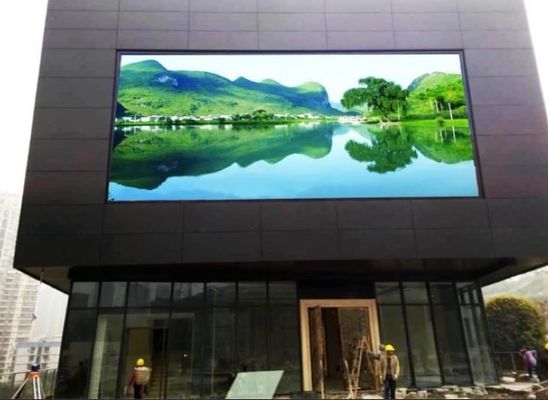 Paredes de vídeo LED personalizadas para exterior, displays de LED, gabinetes de alumínio fundido sob pressão